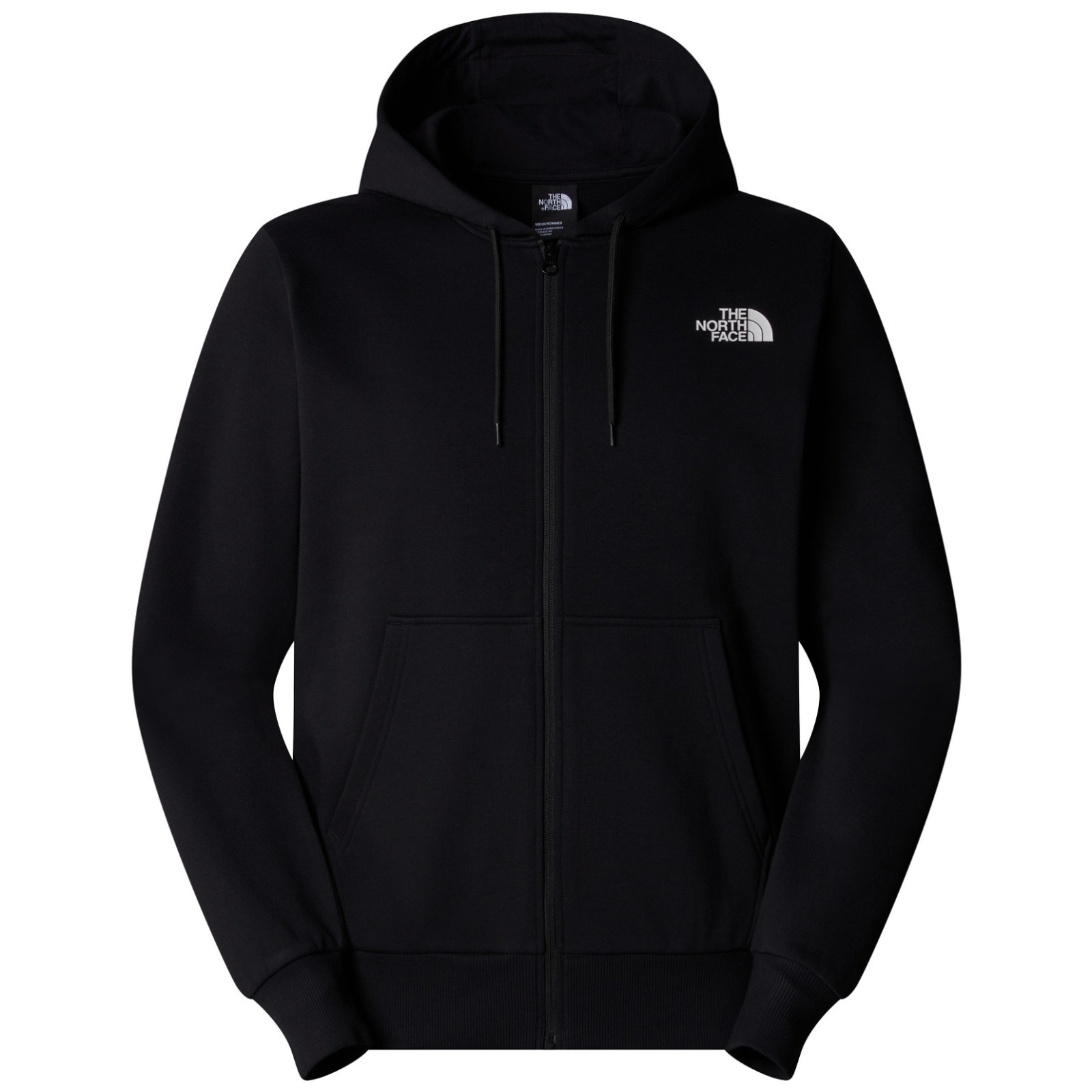 Męska bluza The North Face M Simple Dome Full Zip Hoodie Rozmiar: L / Kolor: czarny