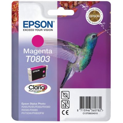 Epson Tusz Claria R265/360 T0803 Magenta 7,4ml