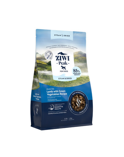 ZIWIPEAK Dog Steam & Dried suszona karma z jagnięciną dla psów 1,5 kg -