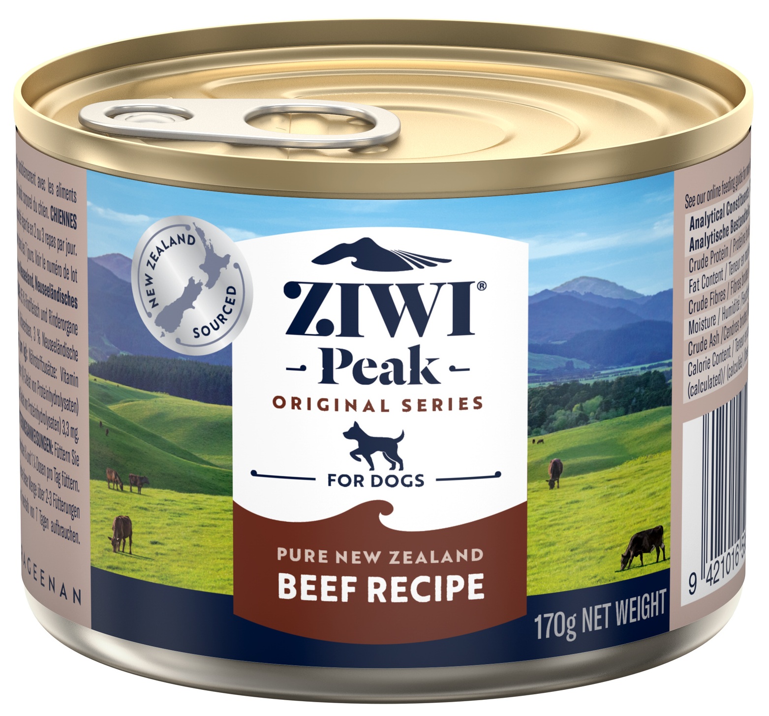 ZIWIPEAK Dog Original Series wołowina mokra karma dla psów 170 g