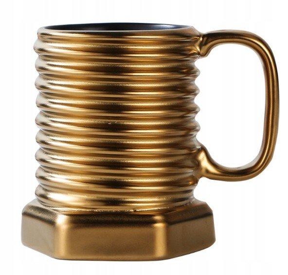 Kubek Majsterkowicza Złota Śruba Ceramiczny Śmieszny Prezent 380Ml