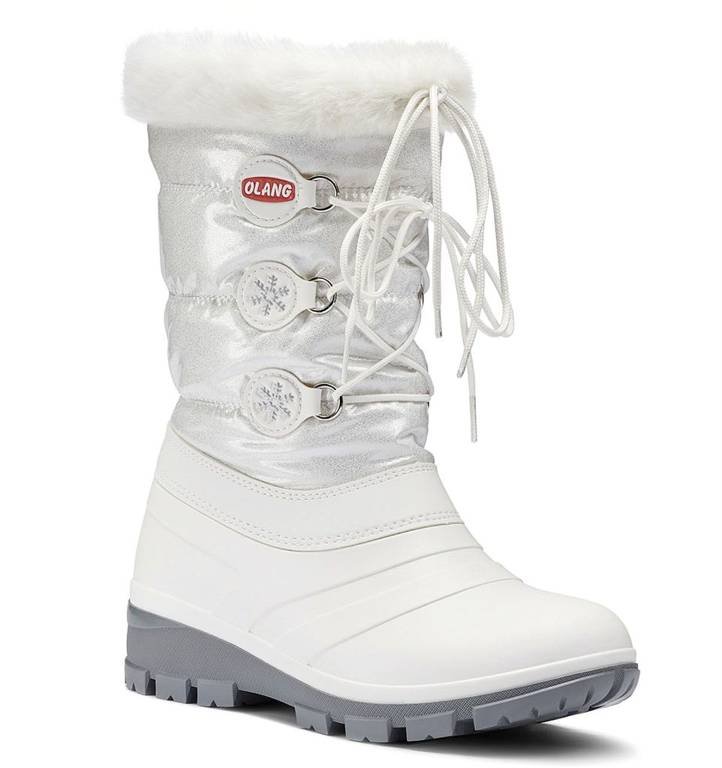 Buty zimowe damskie OLANG PATTY.ICE (825 BIANCO ICE)-39