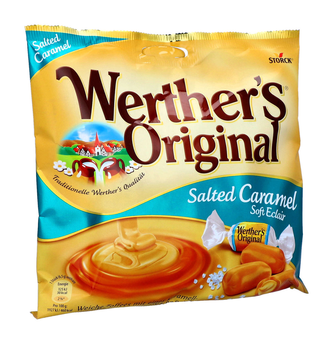Werther's Original, cukierki karmelowe, solony karmel, 180g