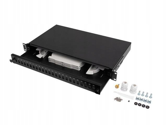 Przełącznica światłowodowa Lanberg 24xSC Simplex / 24xLC Duplex RACK