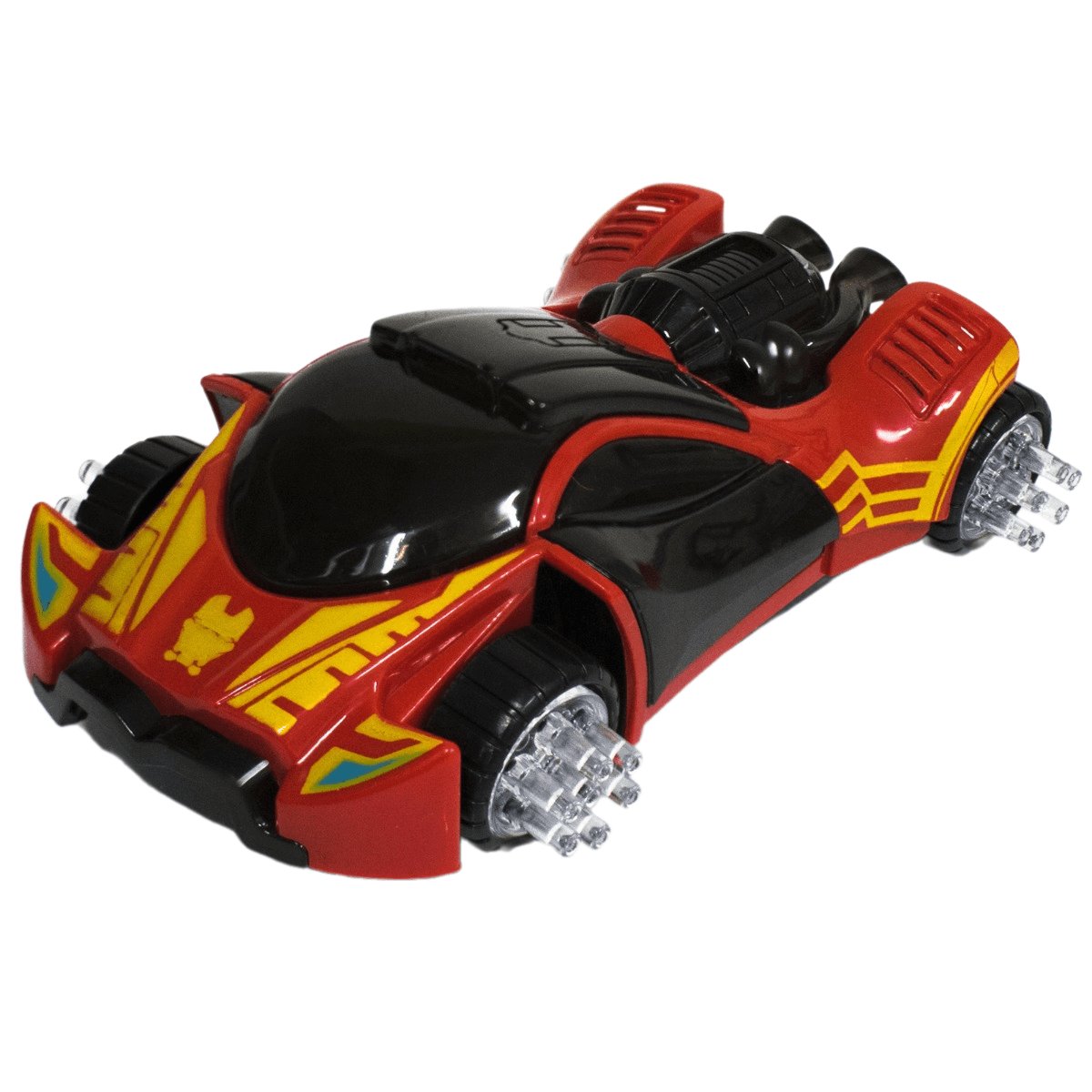 Autko pojazd na baterie iron man zabawka