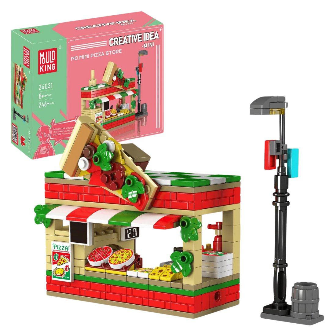 Mini Zestaw Pizzeria - Klocki konstrukcyjne MOULD KING 246el.