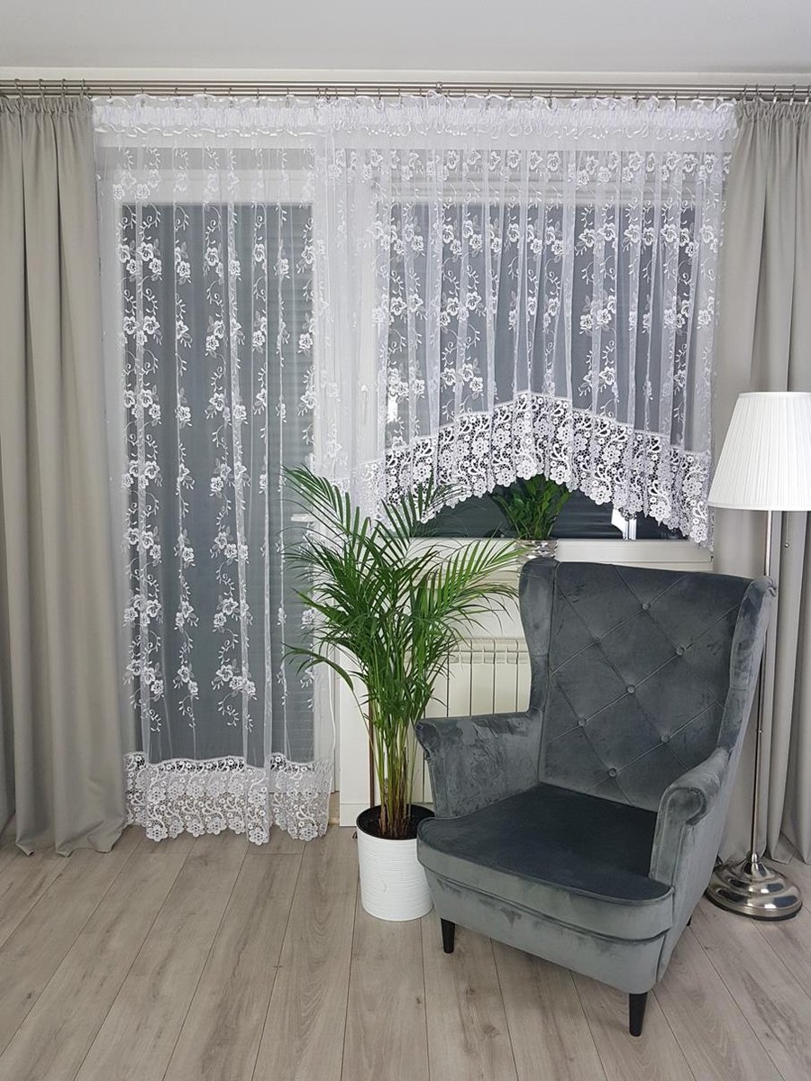 Firana balkonowa z markizety, firanki balkonowe, firany gotowe