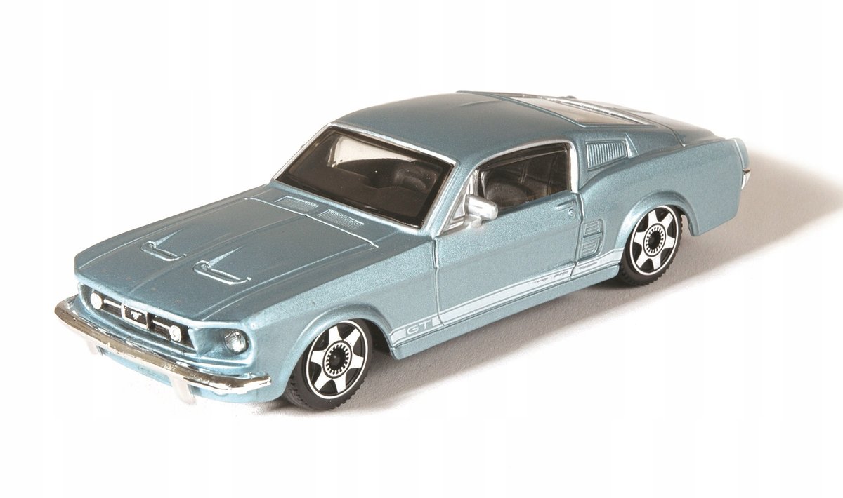 BBURAGO FIRE FORD MUSTANG GT 1:43 METALOWY NOWY