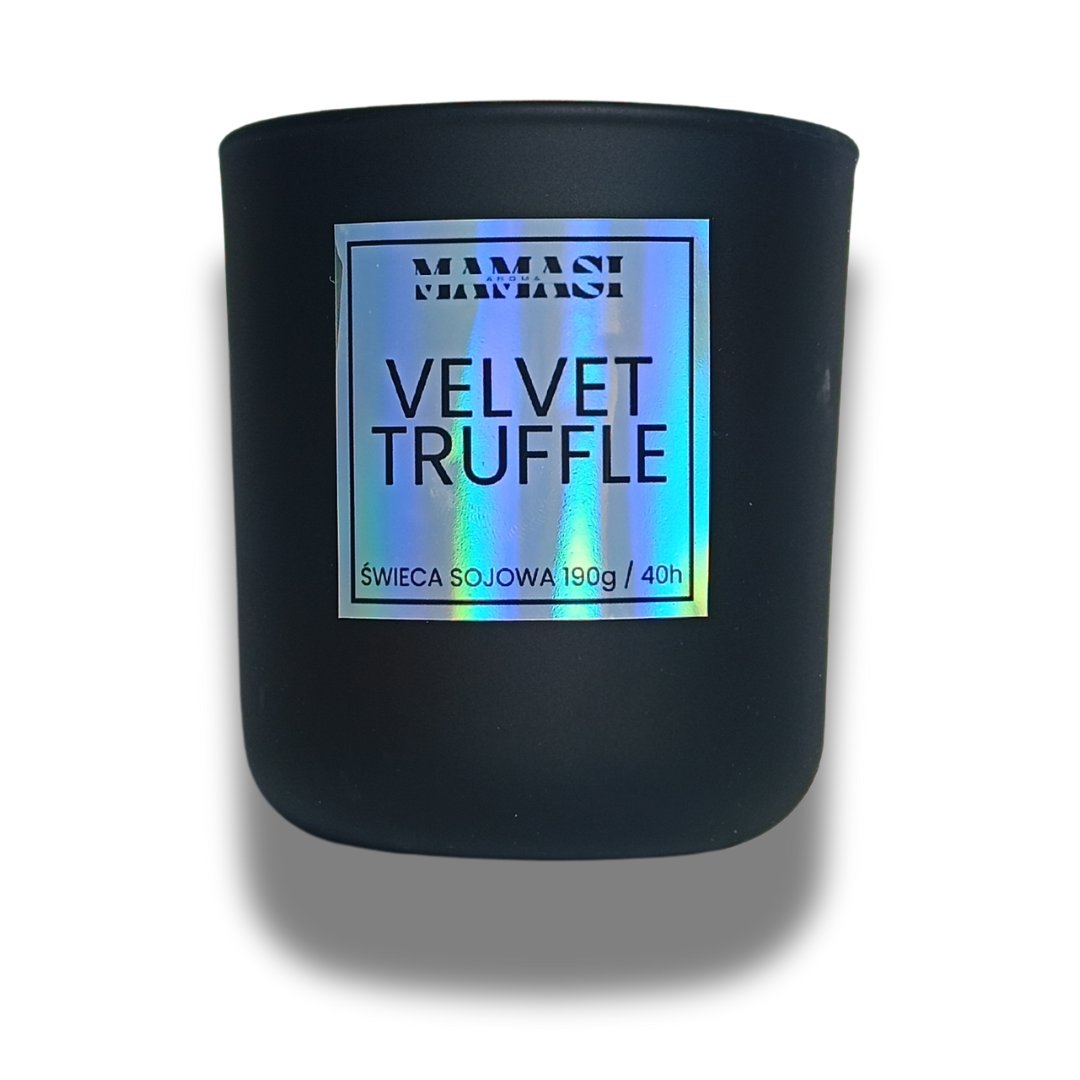 Świeca Sojowa Mamasi - Zapach Velvet Truffle 190G Na Prezent, W Szkle