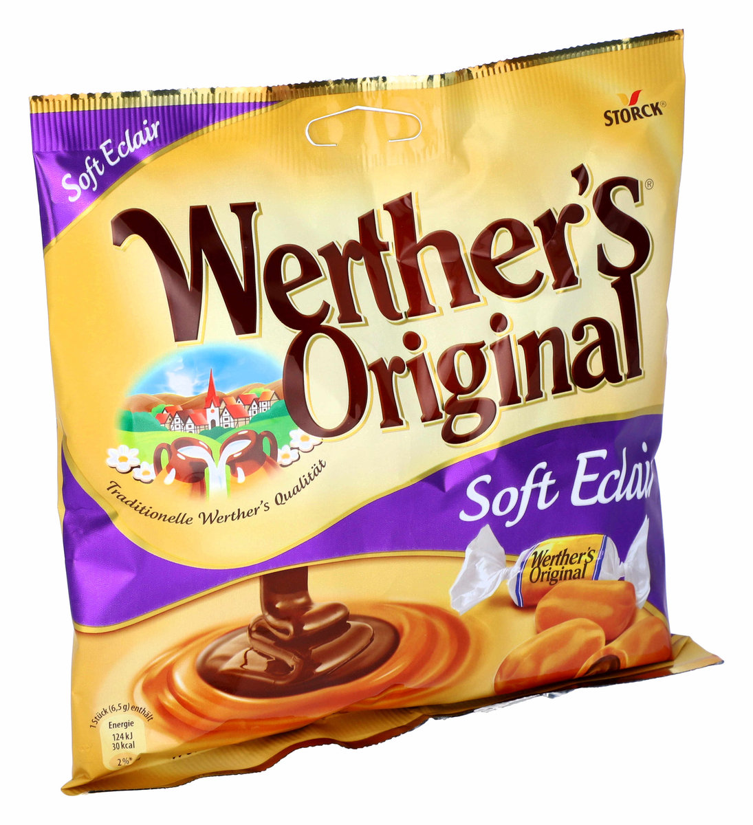 Werther's Original, cukierki karmelowe, eklerki, 180g