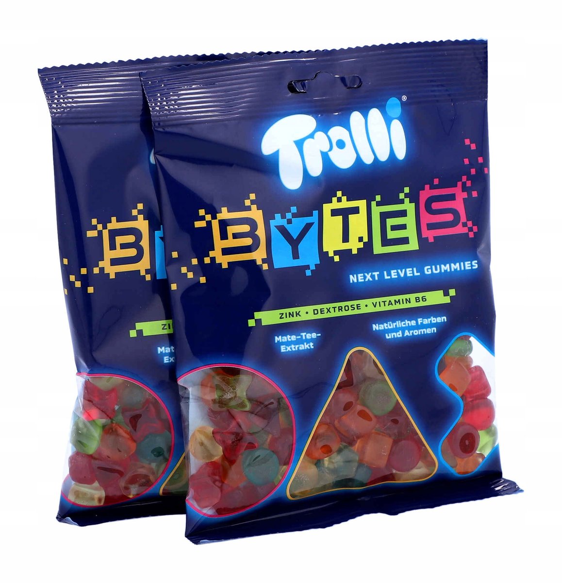 Trolli, żelki Bytes, owocowe z witaminami, 150g