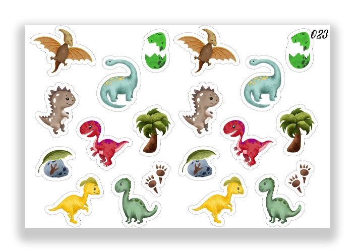 1szt TATUAŻE DZIARY ZMYWALNE DLA DZIECI NA URODZINY DINOZAURY 023