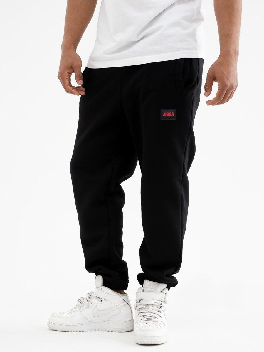 Spodnie Dresowe Męskie Czarne Jigga Wear Frame Name S