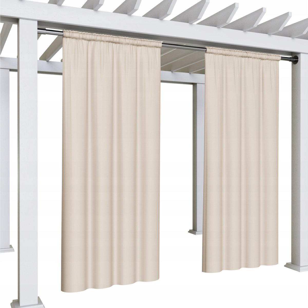 ZASŁONA ZACIEMNIAJĄCA OGRODOWA 155x200 ZASŁONY WODOODPORNE NA ZEWNĄTRZ