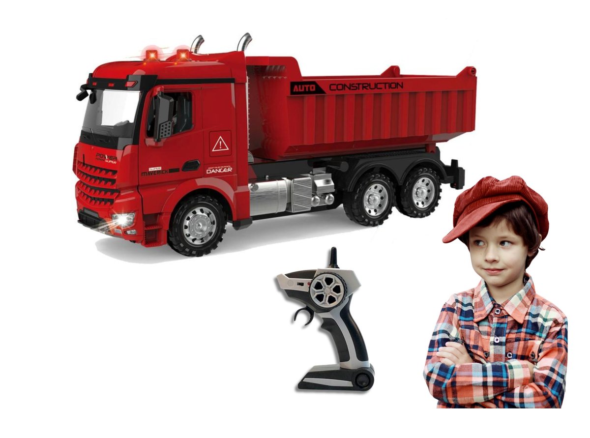 AUTO CIĘZAROWE wywrotka zdalnie sterowane RC