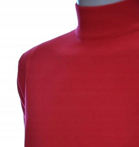 Sweter kaszmirowy półgolf męski z kaszmiru i wełny merynosów ze stójką M