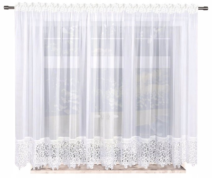 Firana gotowa Firany 150x300 cm Firanki z gipiura