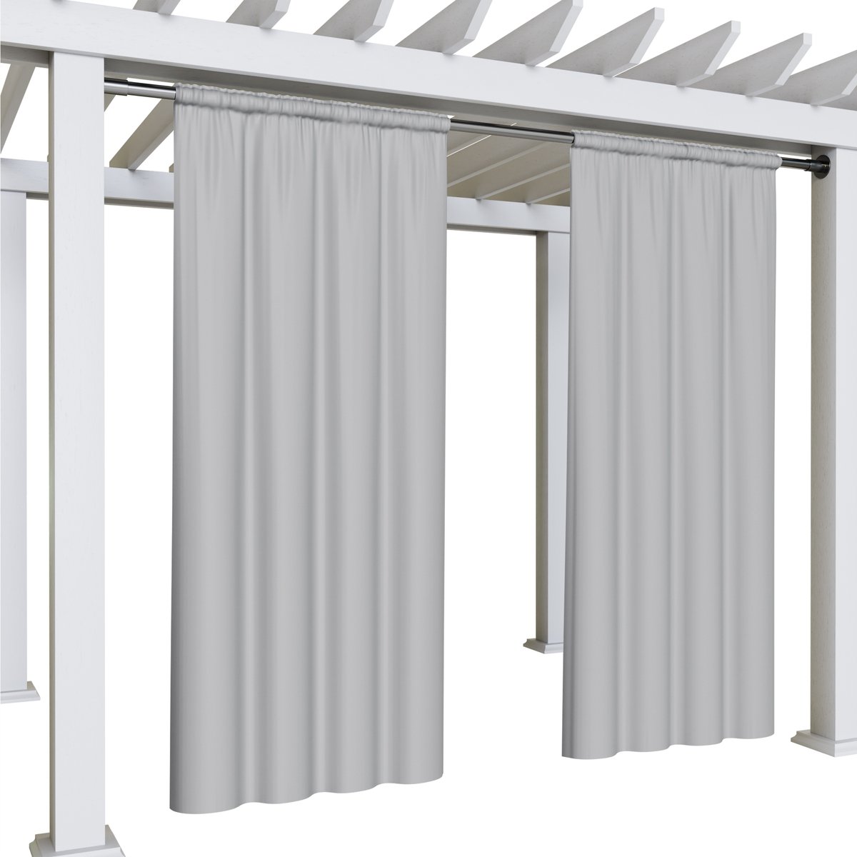 ZASŁONY WODOODPORNE OGRODOWE 155x220 TUNEL PERGOLA ZASŁONA ZEWNĘTRZNA TARAS