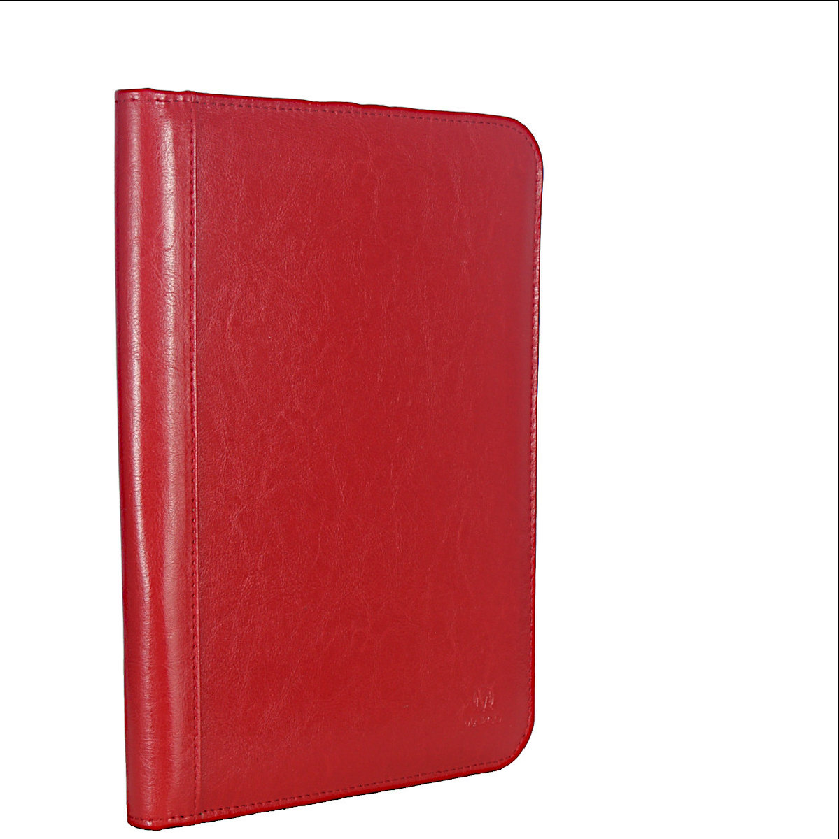 Aktówka skórzana Biwuar A4 czerwony