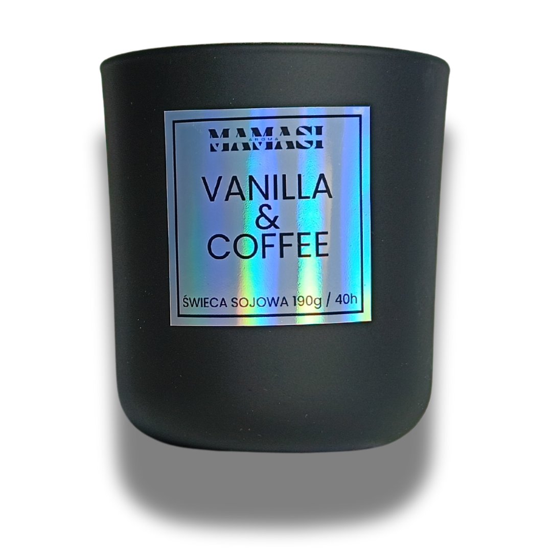Świeca Sojowa Mamasi Vanilla & Coffee Beans 190G - Eko Na Prezent
