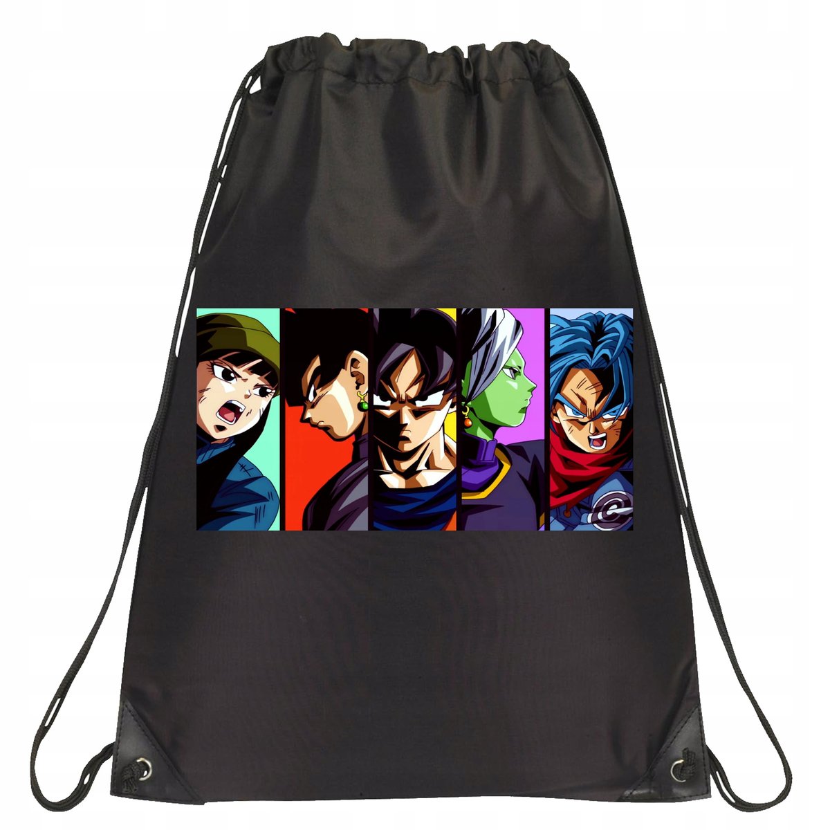 P006 PLECAK WOREK NA BUTY DRAGON BALL SUPER SON GOKU BLACK GOKU