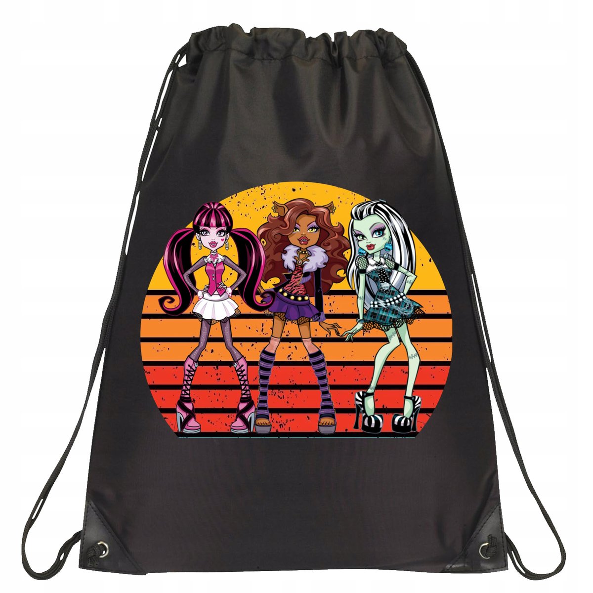 P150 PLECAK WOREK NA BUTY TORNISTER MONSTER HIGH PREZENT JAKOŚĆ