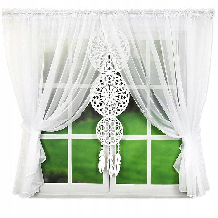 Firana klasyczna woal 150 x 300 cm ŁAPACZ SNÓW