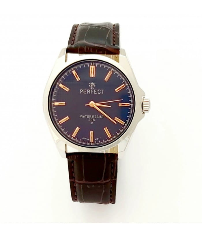 Zegarek męski kwarcowy PERFECT C081/IPS BLUE