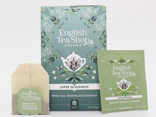 White Tea Matcha & Cinnamon Ekologiczna Herbata Biała z Cynamonem i Imbirem