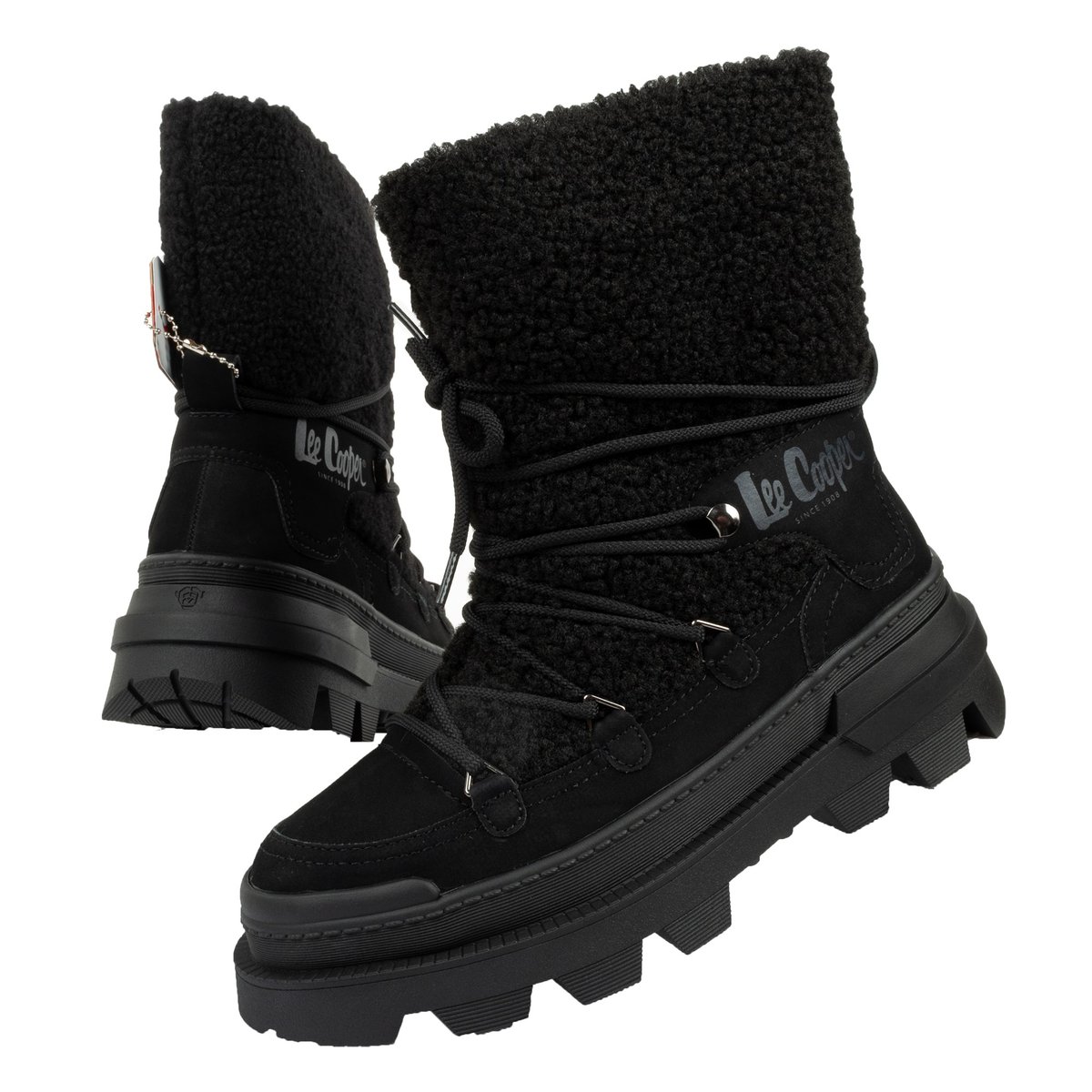 Buty damskie śniegowce Lee Cooper [LCJ-24-47-3148L]-40