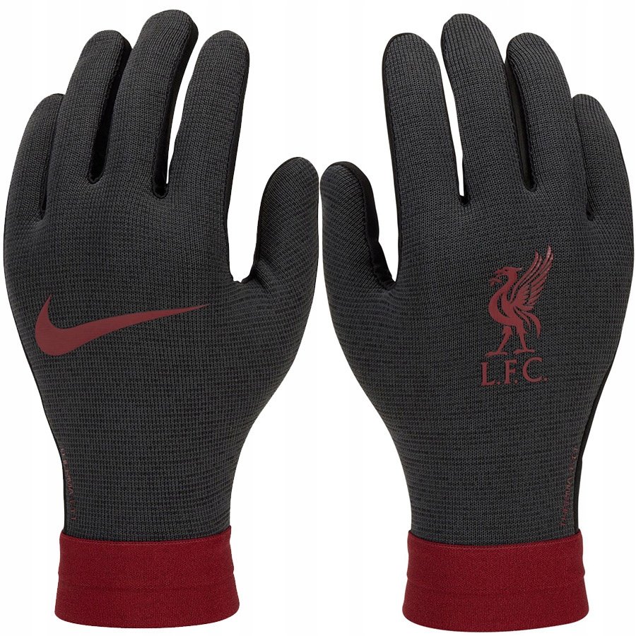 M Rękawiczki Nike Liverpool FC Thermafit - HO23 Jr FQ4600-010 czarny M