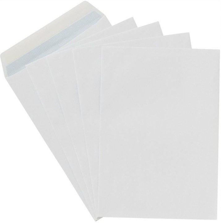 Koperty bez okienka C4 (229 x 324 mm) biały 250 szt, karton