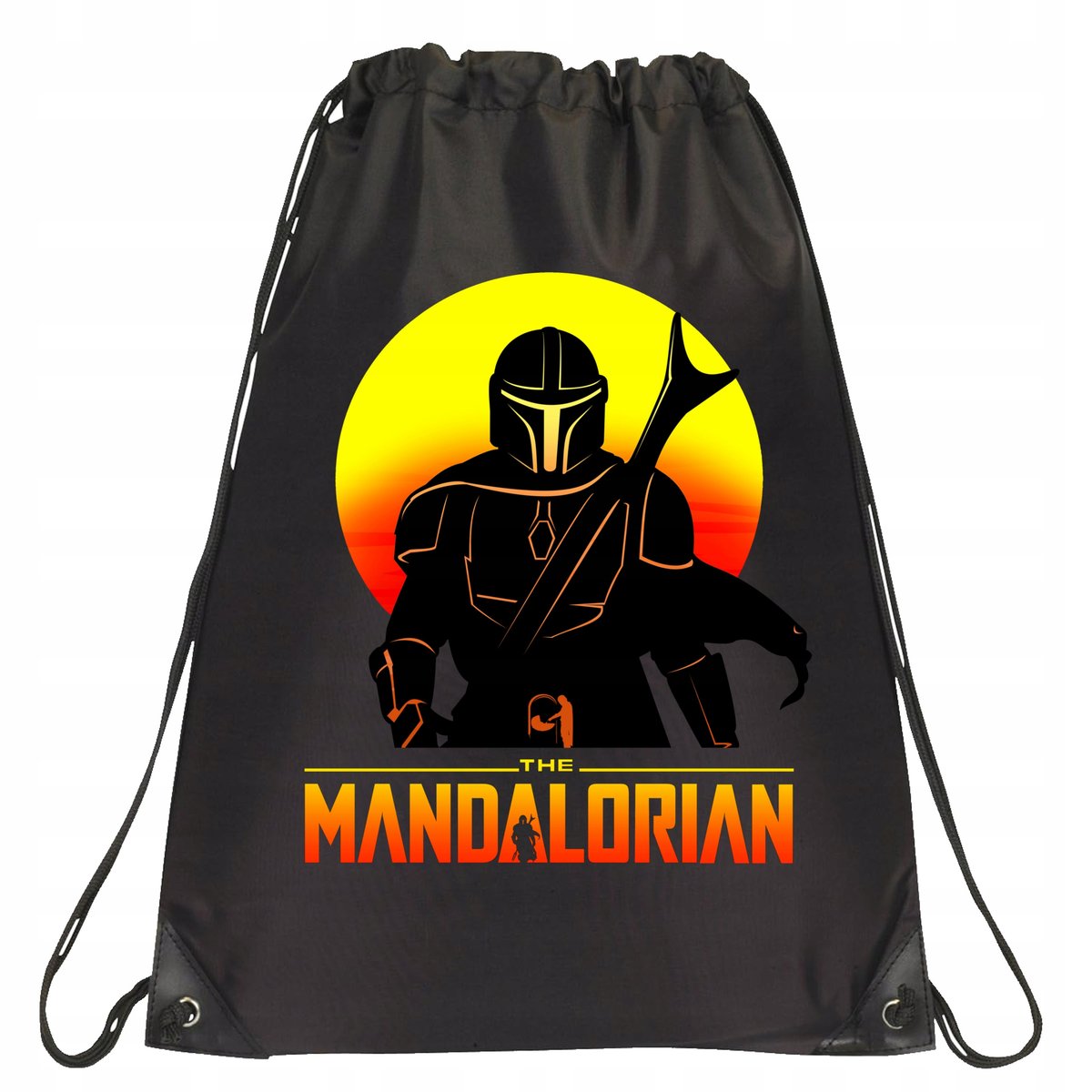 P015 PLECAK WOREK NA BUTY STAR WARS GWIEZDNE WOJNY THE MANDALORIAN