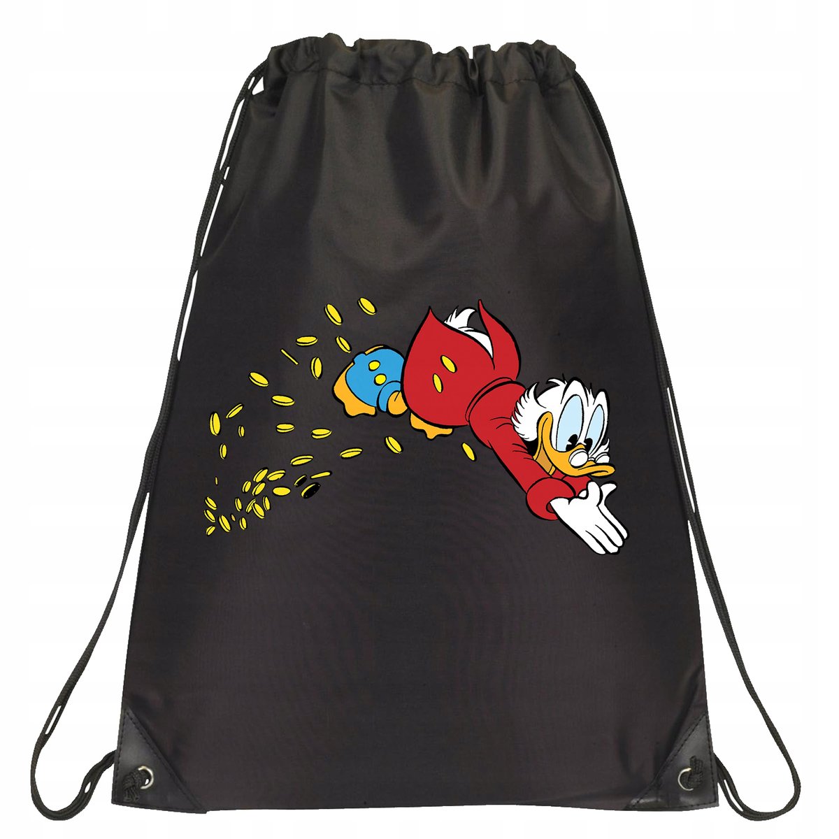 P044 PLECAK WOREK NA BUTY KACZOR DONALD DUCK SKNERUS PREZENT BAJKA JAKOŚĆ