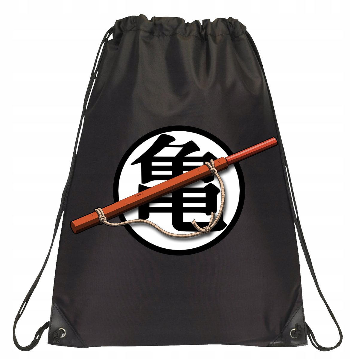 P012 PLECAK WOREK NA BUTY DRAGON BALL SON GOKU MANGA SYMBOL KAME JAKOŚĆ