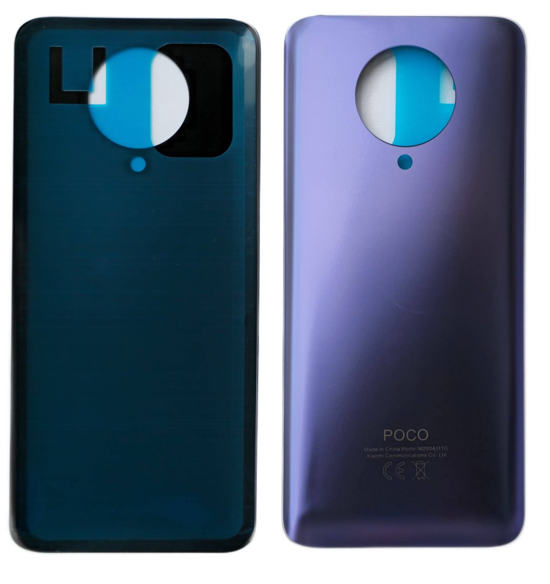 KLAPKA BATERII + KLEJ XIAOMI POCO F2 PRO M2004J11G FIOLETOWY PURPLE