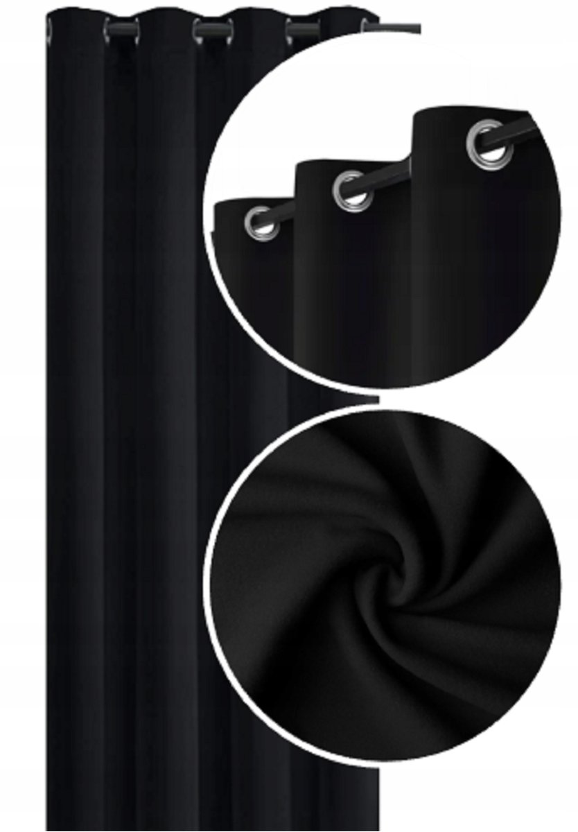 ZASŁONA GOTOWA NA PRZELOTKACH 145x220 MATOWA ZASŁONY NA KÓŁKACH KOLORY