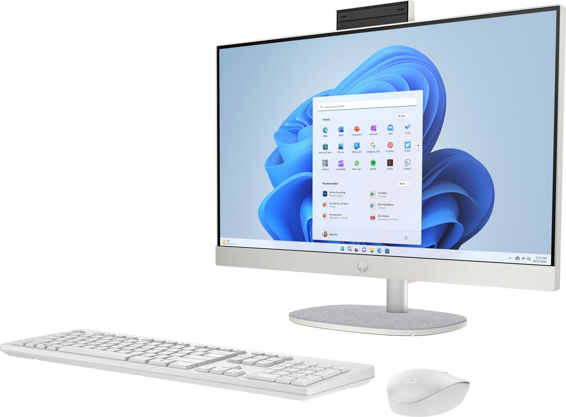 HP AIO 24-cr0013nw Core i3-1315U, 8 GB, 512 GB SSD Windows 11 Home 8R2U3EA