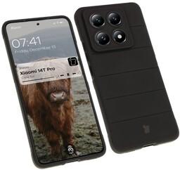 Bizon Pancerne etui Case Tur do Xiaomi 14T Pro, czarne