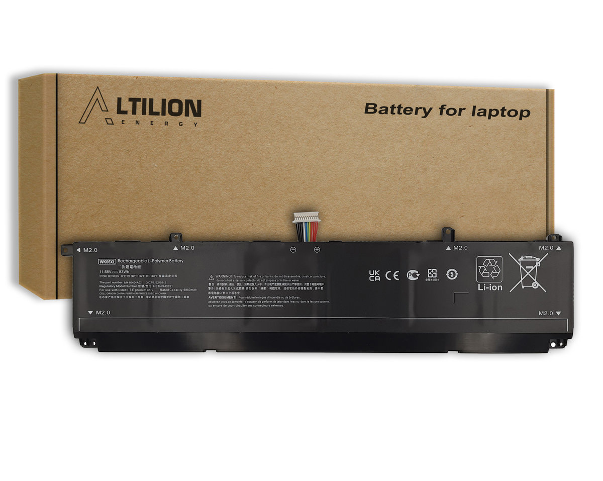 Bateria WK06XL HSTNN-OB21 do HP Omen 16-B 16-C 16-K 17-CK Series - 11.58V