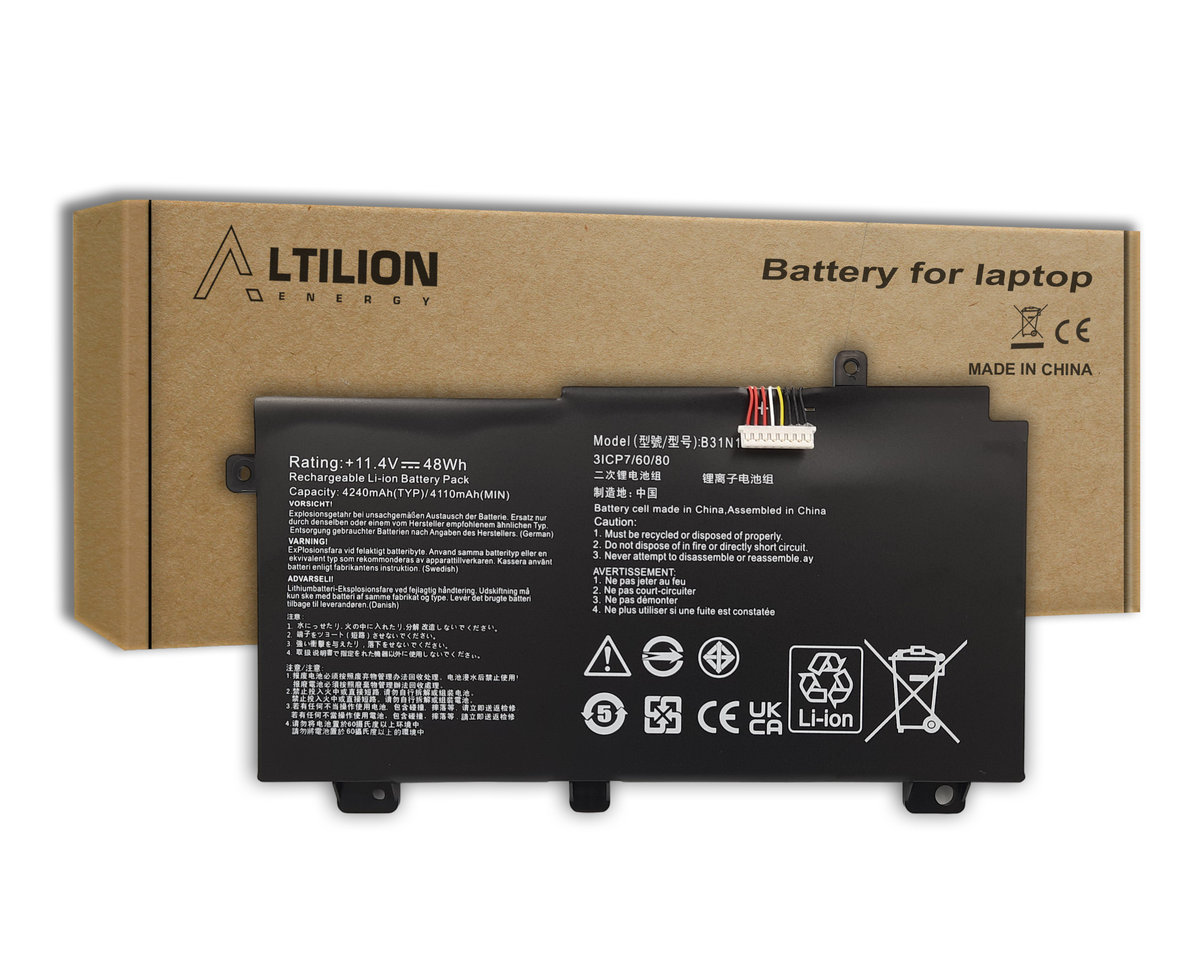 Bateria B31N1726-1 do ASUS TUF Gaming FX504 / FX505 / FX80 / FX86