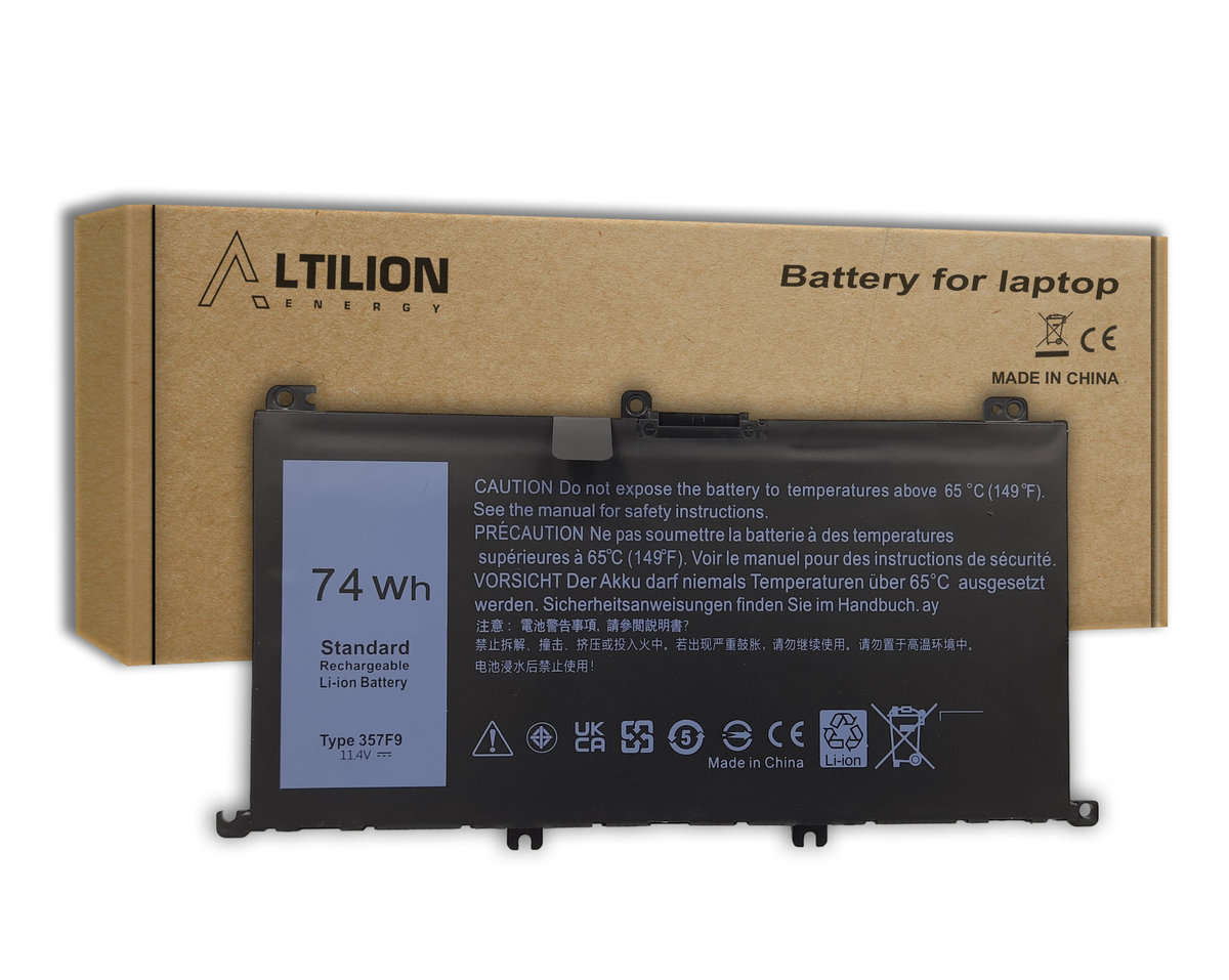 Bateria 357F9 71JF4 0GFJ6 do Dell Inspiron 5576 5577 5578 7557 7559 7566