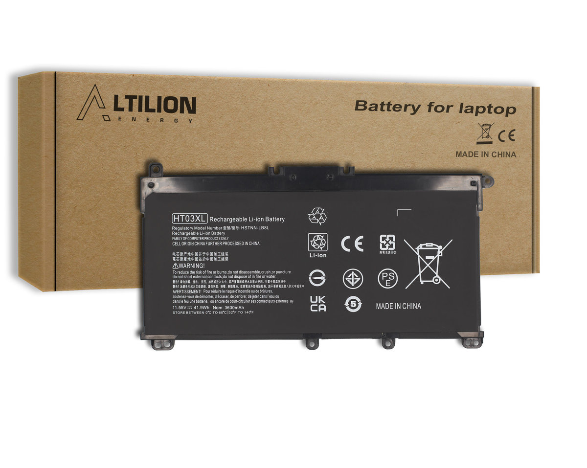 Bateria HT03XL do HP 240 245 250 255 G7 / HP Pavilion 14, 15, 17 - 11.55V