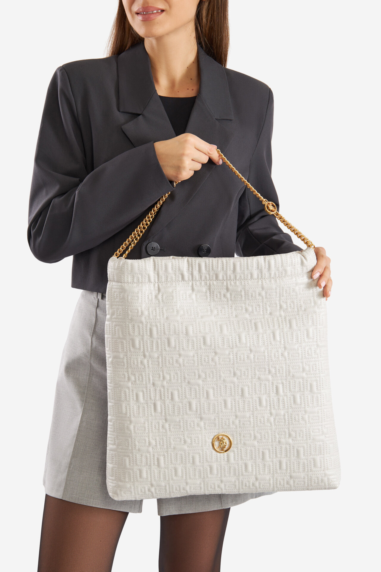 U.S. POLO ASSN. BIUXT8405WVP Ivory
