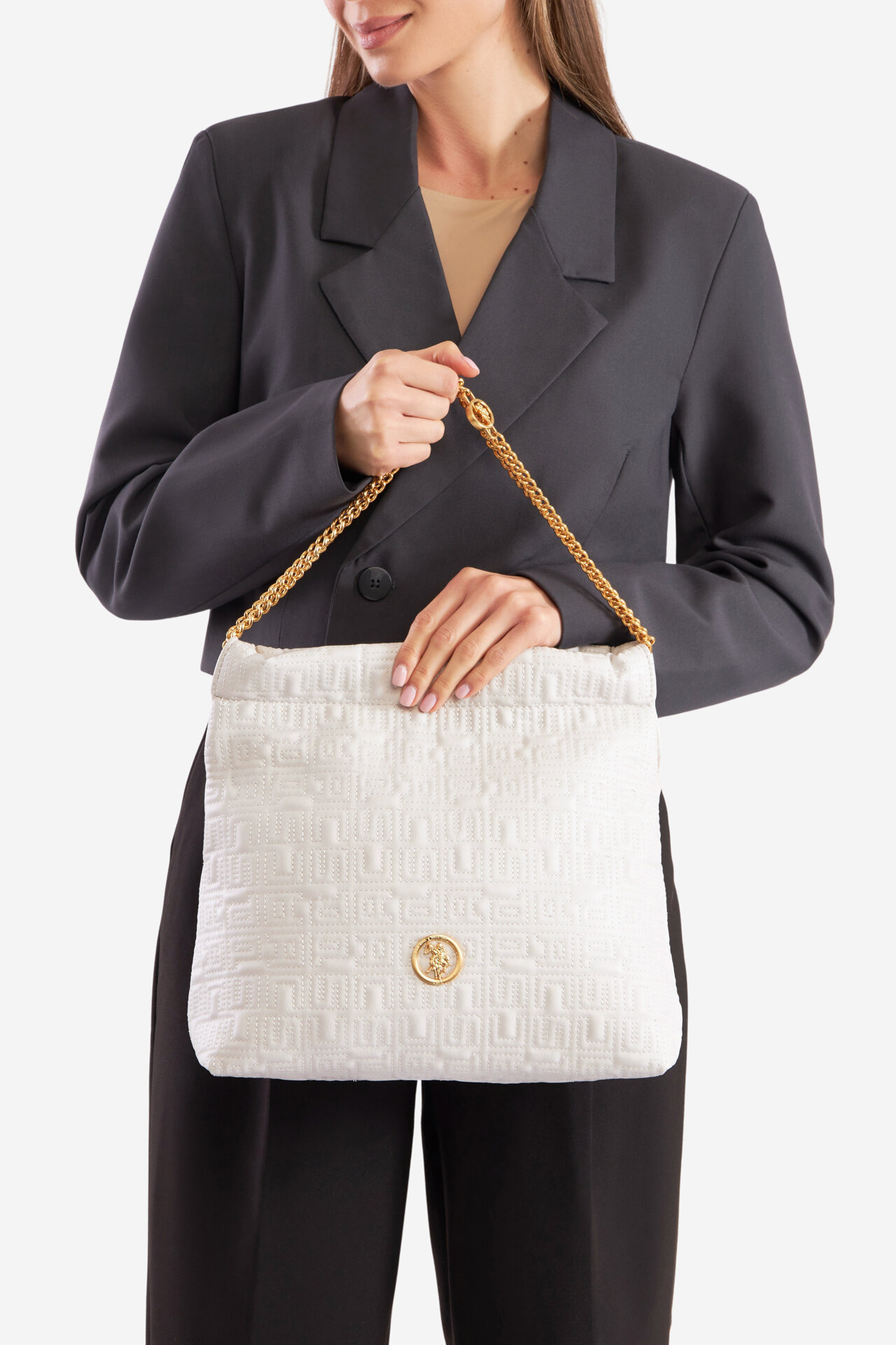 U.S. POLO ASSN. BIUXT8406WVP Ivory