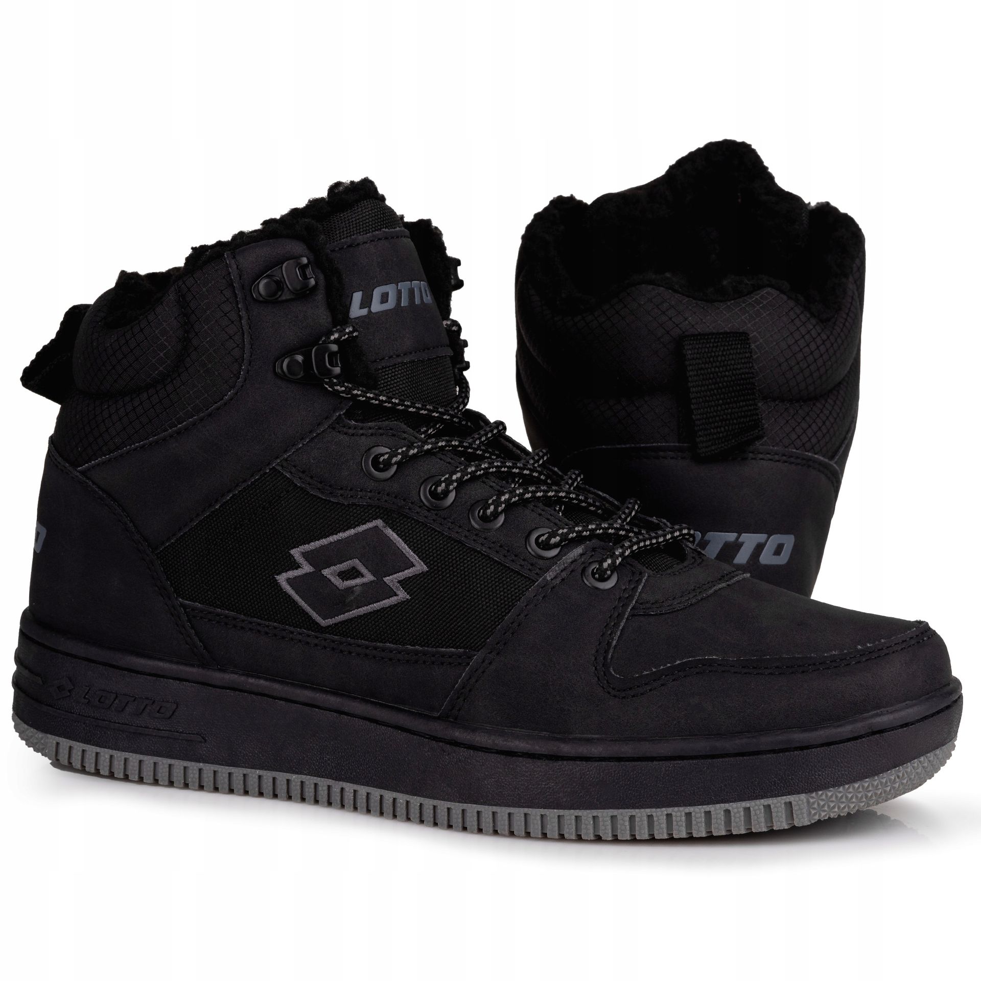 Buty męskie, zimowe, sportowe Lotto Prehna Fur Ocieplane