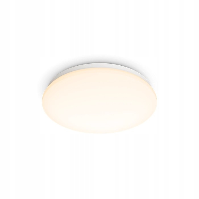 Plafon Led Lampa Sufitowa Natynkowa Moire 6W 2700K 22cm Biały Philips
