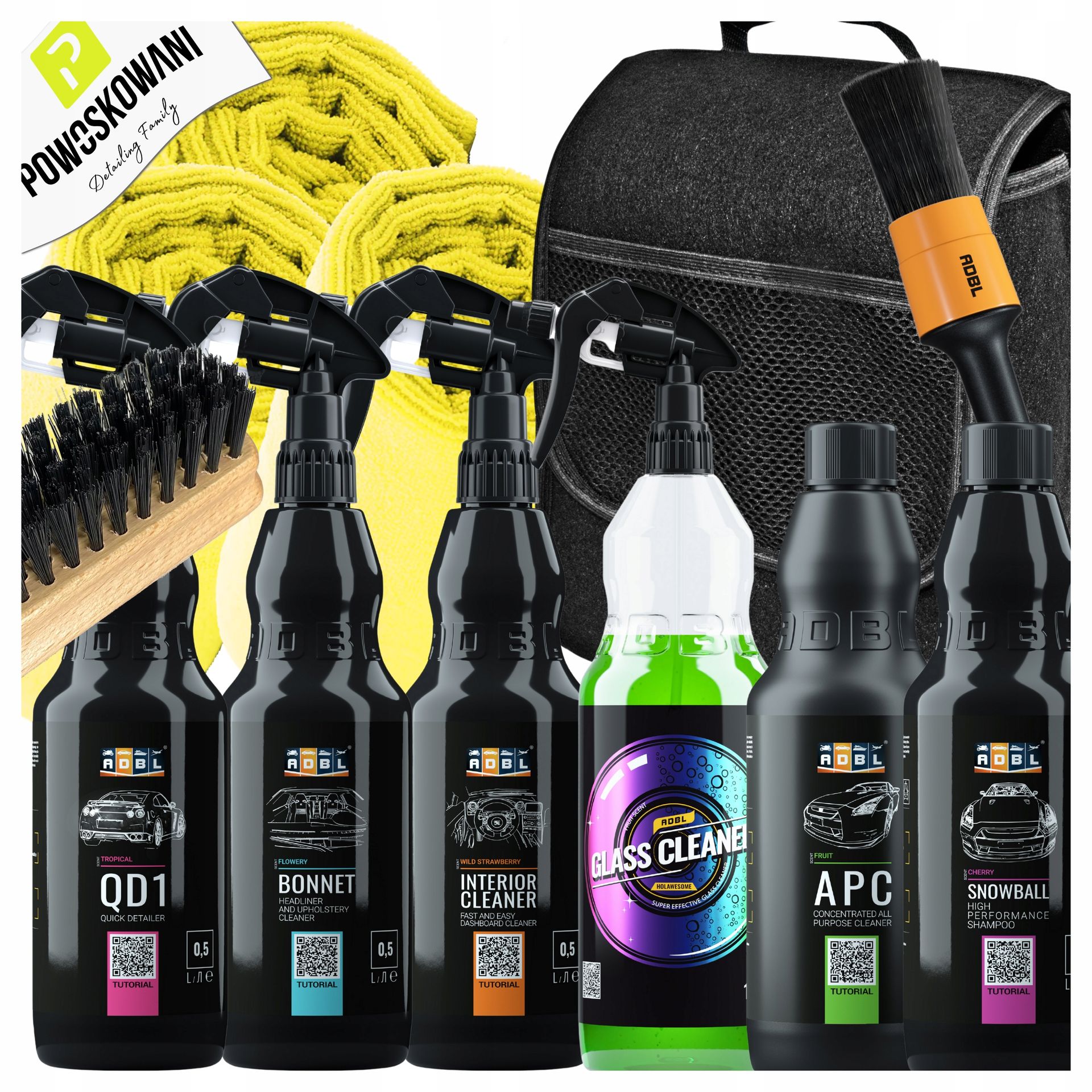 Adbl Profesjonalny Zestaw Kosmetyków XXL Do Samochodu Auta Torba