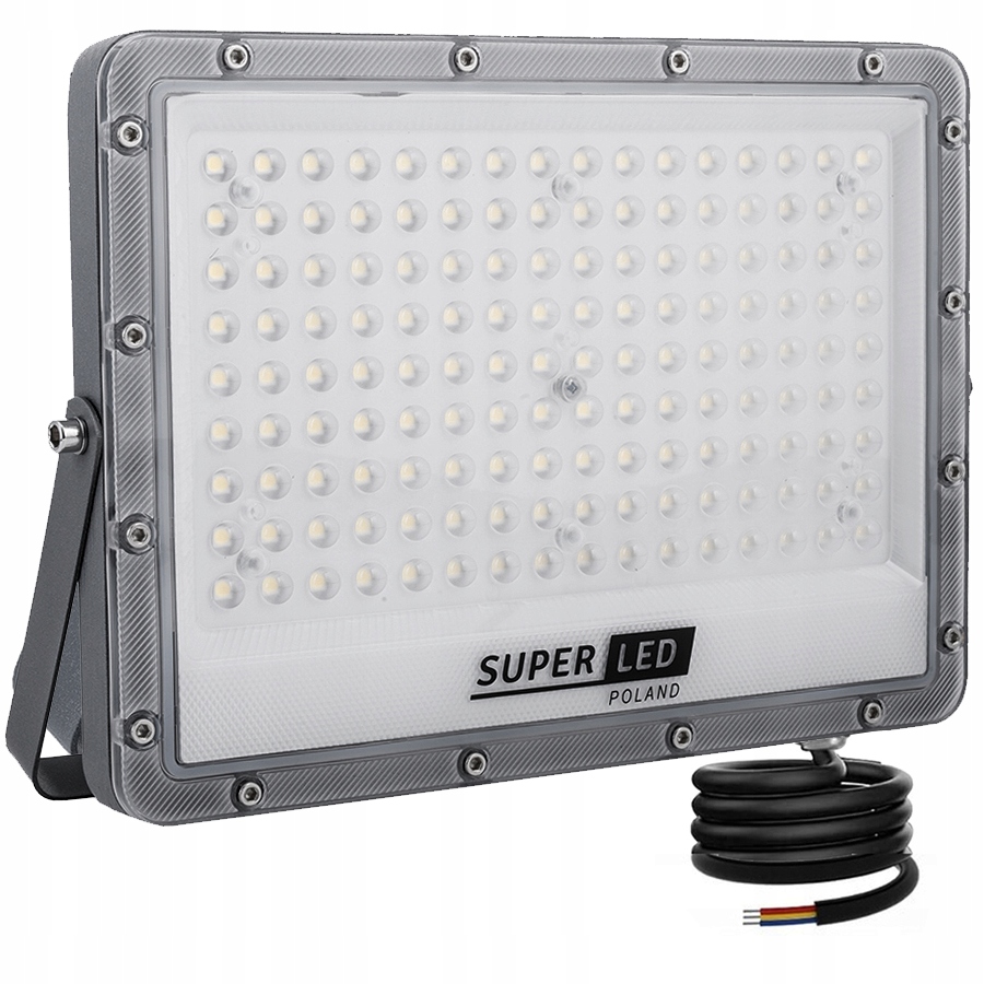 Naświetlacz Led Halogen Lampa Slim Led 200W 22000lm Premium SuperLED