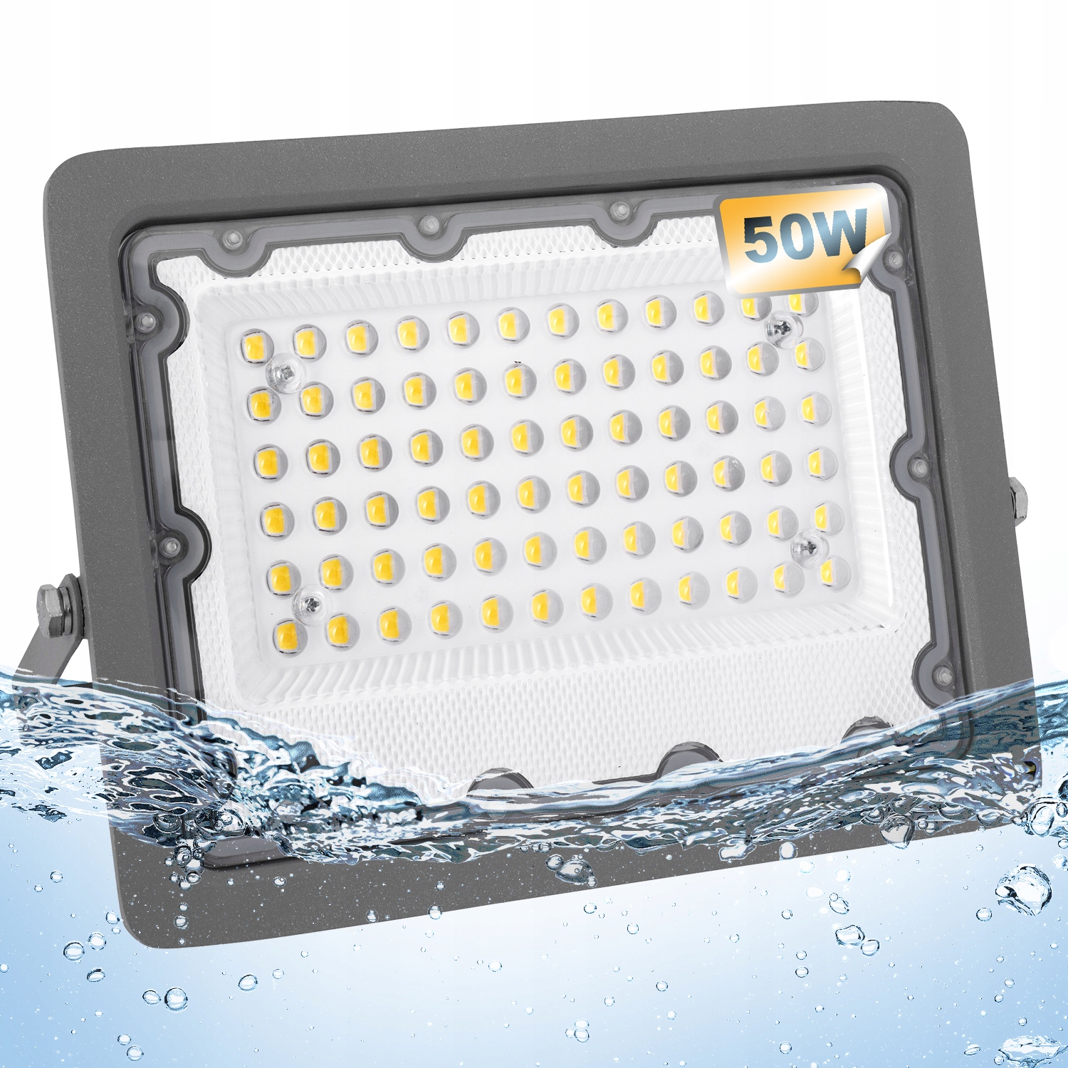 Halogen Led naświetlacz lampa 50W 5000lm Premium reflektor zewnętrzny
